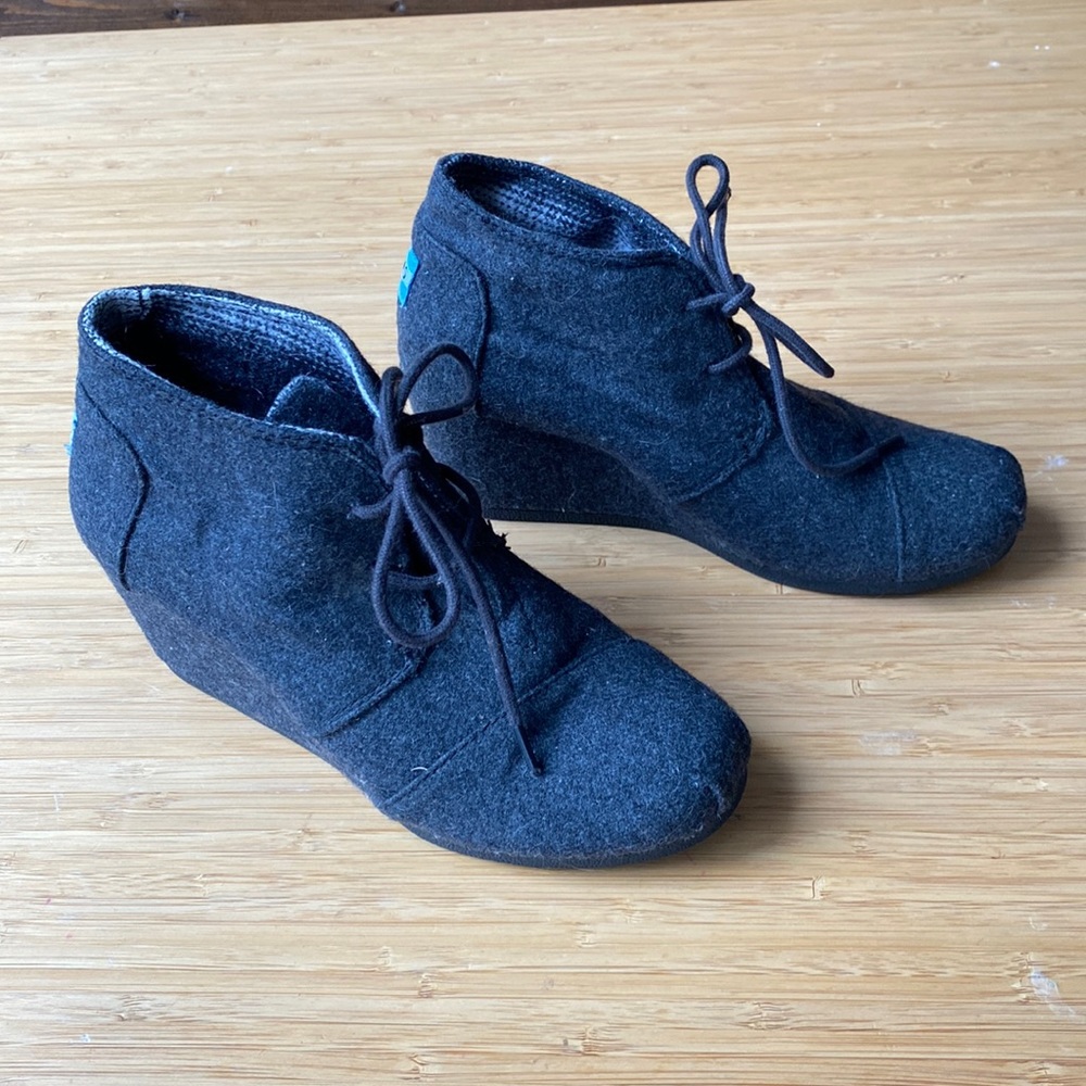 Toms boot wedge